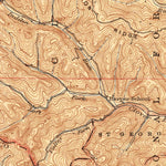 United States Geological Survey Belington, WV (1941, 62500-Scale) digital map