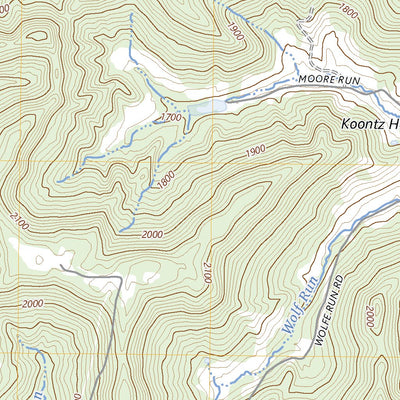 United States Geological Survey Belington, WV (2023, 24000-Scale) digital map