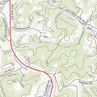 United States Geological Survey Belington, WV (2023, 24000-Scale) digital map