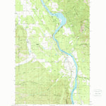 United States Geological Survey Belknap, MT (1988, 24000-Scale) digital map