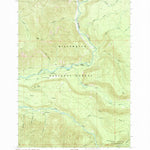 United States Geological Survey Belknap Springs, OR (1989, 24000-Scale) digital map