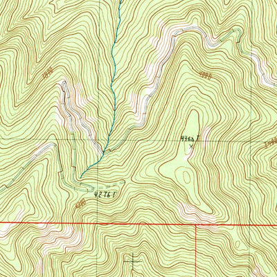 United States Geological Survey Belknap Springs, OR (1989, 24000-Scale) digital map