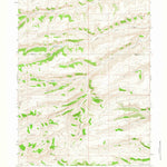 United States Geological Survey Bell Butte, WY (1962, 24000-Scale) digital map