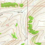 United States Geological Survey Bell Butte, WY (1962, 24000-Scale) digital map