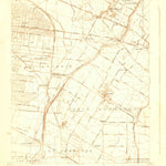 United States Geological Survey Bell, CA (1923, 24000-Scale) digital map