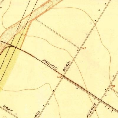 United States Geological Survey Bell, CA (1925, 24000-Scale) digital map