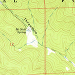 United States Geological Survey Bell Canyon, NM (1974, 24000-Scale) digital map