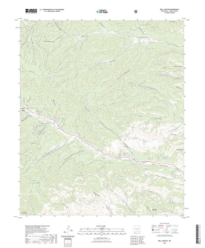 United States Geological Survey Bell Canyon, NM (2023, 24000-Scale) digital map