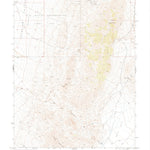 United States Geological Survey Bell Canyon, NV (1972, 24000-Scale) digital map