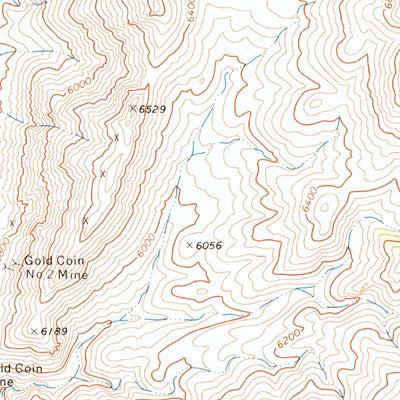 United States Geological Survey Bell Canyon, NV (1972, 24000-Scale) digital map