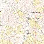United States Geological Survey Bell Canyon, NV (1972, 24000-Scale) digital map
