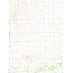 United States Geological Survey Bell Coulee East, ND (1980, 24000-Scale) digital map