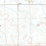 United States Geological Survey Bell Coulee East, ND (1980, 24000-Scale) digital map