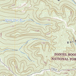 United States Geological Survey Bell Farm, KY (2022, 24000-Scale) digital map