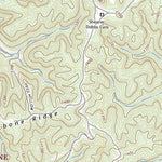 United States Geological Survey Bell Farm, KY (2022, 24000-Scale) digital map