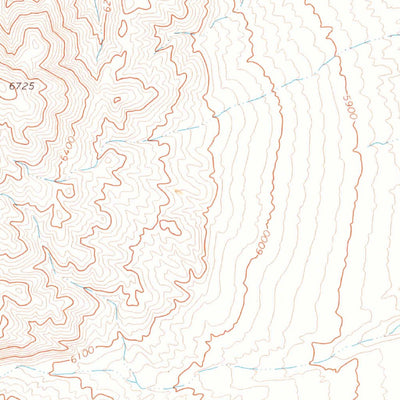 United States Geological Survey Bell Mountain, NV (1972, 24000-Scale) digital map