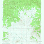 United States Geological Survey Bell Peak, NM (1981, 24000-Scale) digital map