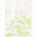 United States Geological Survey Bell Ridge West, MT (1954, 24000-Scale) digital map