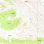 United States Geological Survey Bell Ridge West, MT (1954, 24000-Scale) digital map