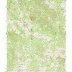 United States Geological Survey Bell Springs, CA (1969, 24000-Scale) digital map