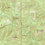 United States Geological Survey Bell Springs, CA (1969, 24000-Scale) digital map