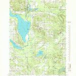 United States Geological Survey Bellaire, MI (1985, 24000-Scale) digital map
