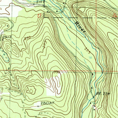 United States Geological Survey Bellaire, MI (1985, 24000-Scale) digital map