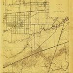 United States Geological Survey Bellaire, TX (1915, 24000-Scale) digital map
