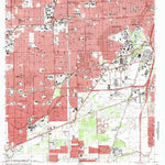 United States Geological Survey Bellaire, TX (1982, 24000-Scale) digital map