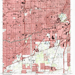 United States Geological Survey Bellaire, TX (1995, 24000-Scale) digital map