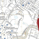 United States Geological Survey Bellaire, TX (2022, 24000-Scale) digital map