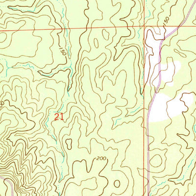 United States Geological Survey Bellamy, AL (1971, 24000-Scale) digital map