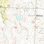United States Geological Survey Bellamy, MO (1962, 24000-Scale) digital map