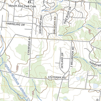 United States Geological Survey Bellbrook, OH (2023, 24000-Scale) digital map