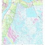 United States Geological Survey Belle Chasse, LA (1966, 24000-Scale) digital map