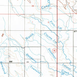 United States Geological Survey Belle Fourche, SD (1983, 100000-Scale) digital map