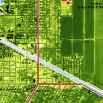 United States Geological Survey Belle Glade, FL (1970, 24000-Scale) digital map