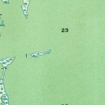 United States Geological Survey Belle Isle, LA (1935, 31680-Scale) digital map