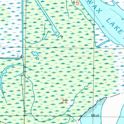 United States Geological Survey Belle Isle, LA (1994, 24000-Scale) digital map