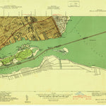 United States Geological Survey Belle Isle, MI (1938, 24000-Scale) digital map