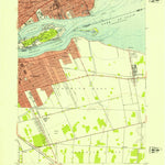 United States Geological Survey Belle Isle, MI (1952, 24000-Scale) digital map