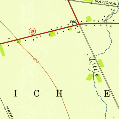 United States Geological Survey Belle Isle, MI (1952, 24000-Scale) digital map