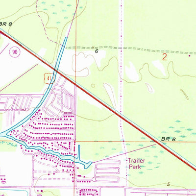 United States Geological Survey Belle Meade, FL (1958, 24000-Scale) digital map
