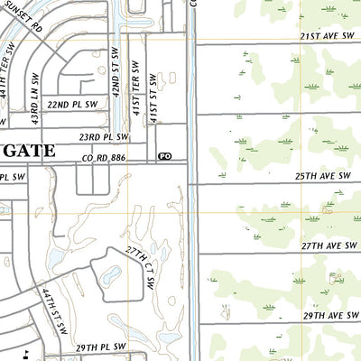 United States Geological Survey Belle Meade NW, FL (2021, 24000-Scale) digital map