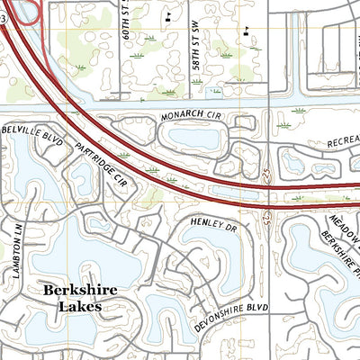 United States Geological Survey Belle Meade NW, FL (2021, 24000-Scale) digital map