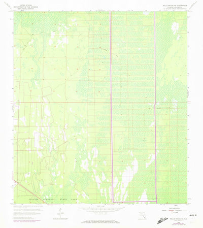 United States Geological Survey Belle Meade SE, FL (1958, 24000-Scale) digital map