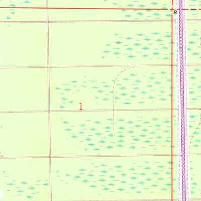 United States Geological Survey Belle Meade SE, FL (1958, 24000-Scale) digital map