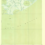 United States Geological Survey Belle Pass, LA (1949, 31680-Scale) digital map