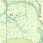 United States Geological Survey Belle Pass, LA (1949, 31680-Scale) digital map