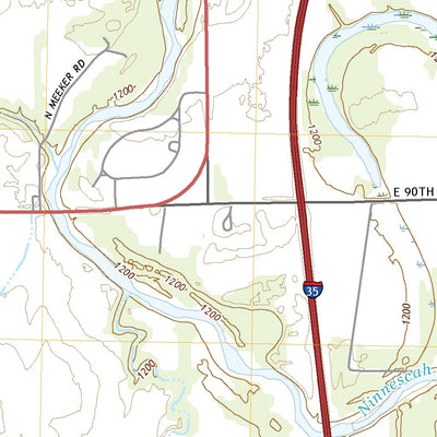 United States Geological Survey Belle Plaine, KS (2022, 24000-Scale) digital map